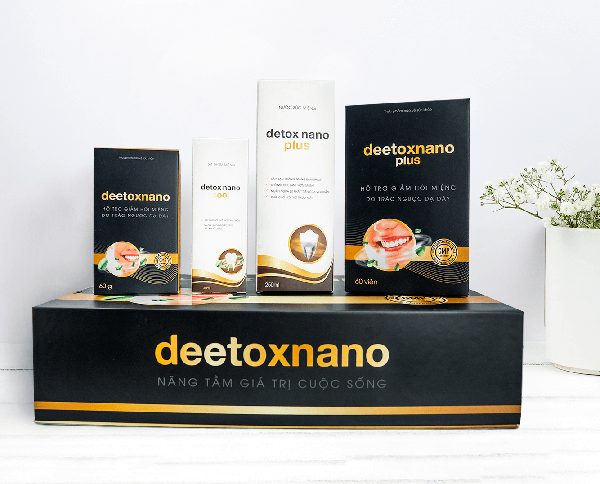 DEETOX NANO ? Hết hôi miệng, tự tin giao tiếp chỉ sau 30 ngày